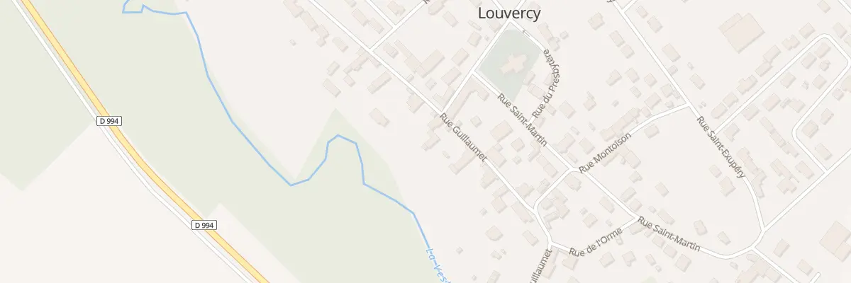 Plan du 10 Rue Guillaumet à Livry-Louvercy