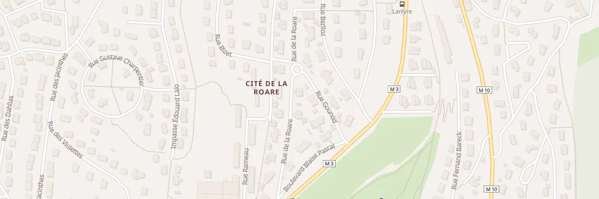 Plan du 14 Rue de la Roare à Roche-la-Molière