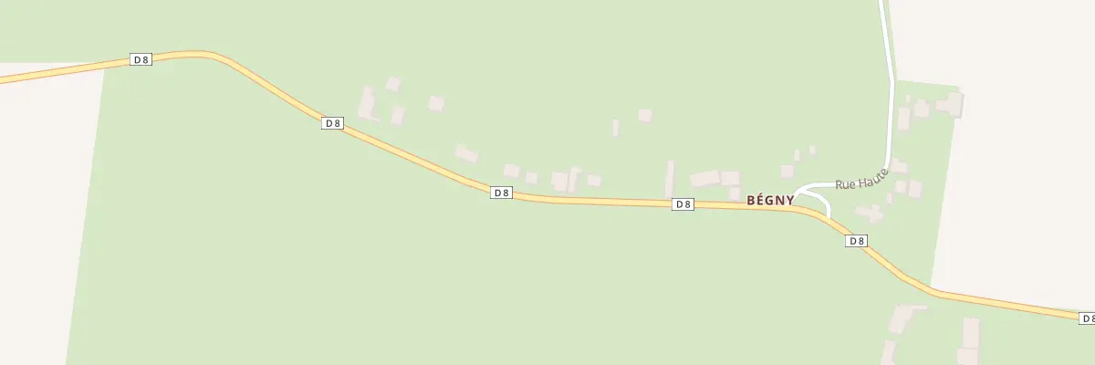 Plan du 9 Rte de Wasigny à Doumely-Bégny