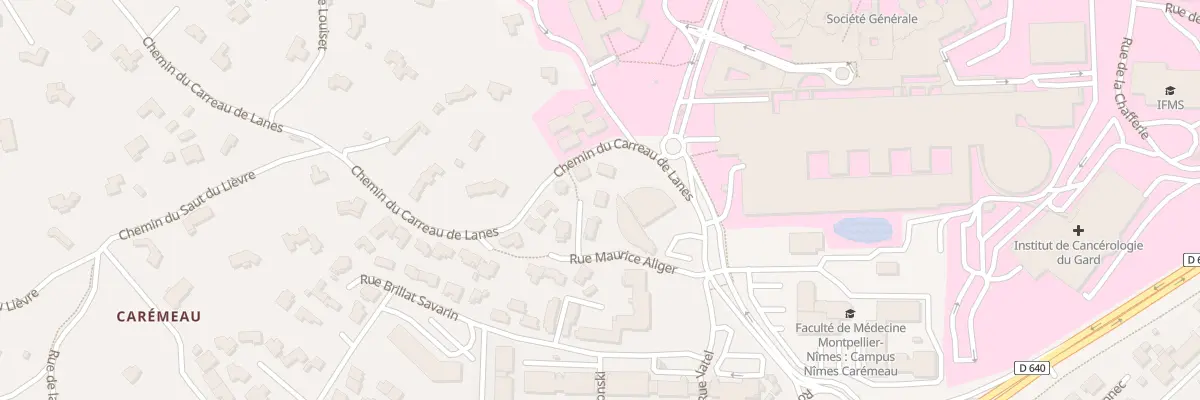Plan du 42 All Adrien Malige à Nîmes