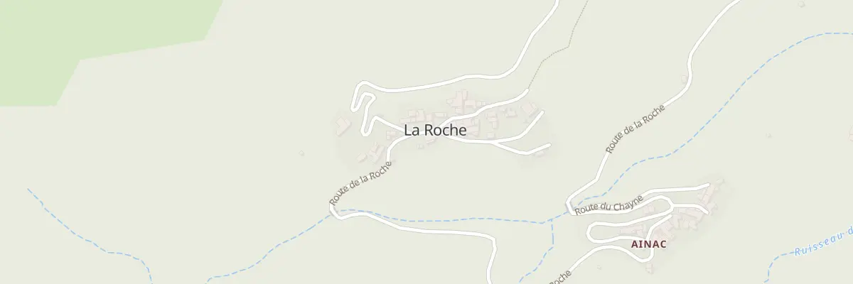 Plan du 5077 La Roche à Juvinas