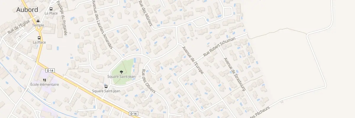 Plan du 8 Rue de Talen à Aubord
