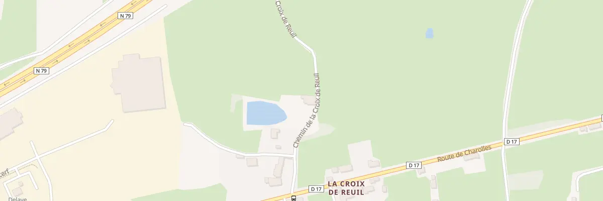 Plan du 145 Che de la Croix de Reuil à Vendenesse-lès-Charolles