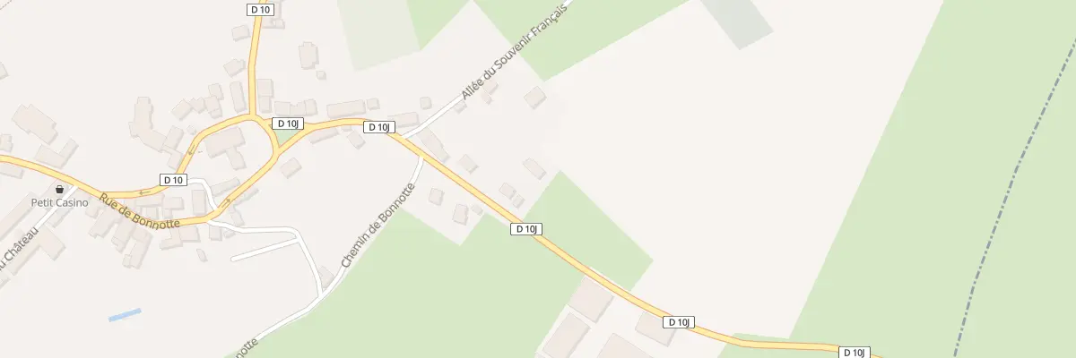 Plan du 17 Rte de Maison Dieu à Précy-sous-Thil