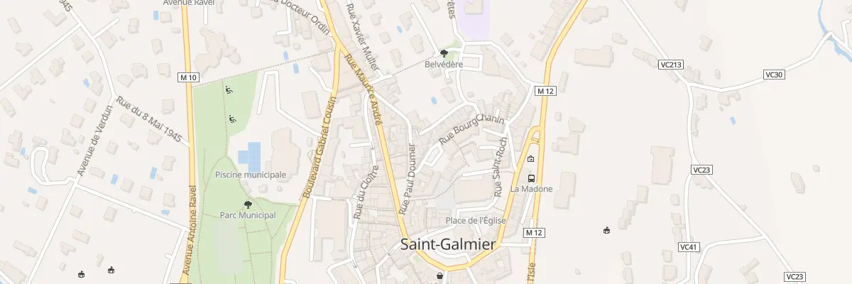 Plan du 5B Rue Bourgchanin à Saint-Galmier