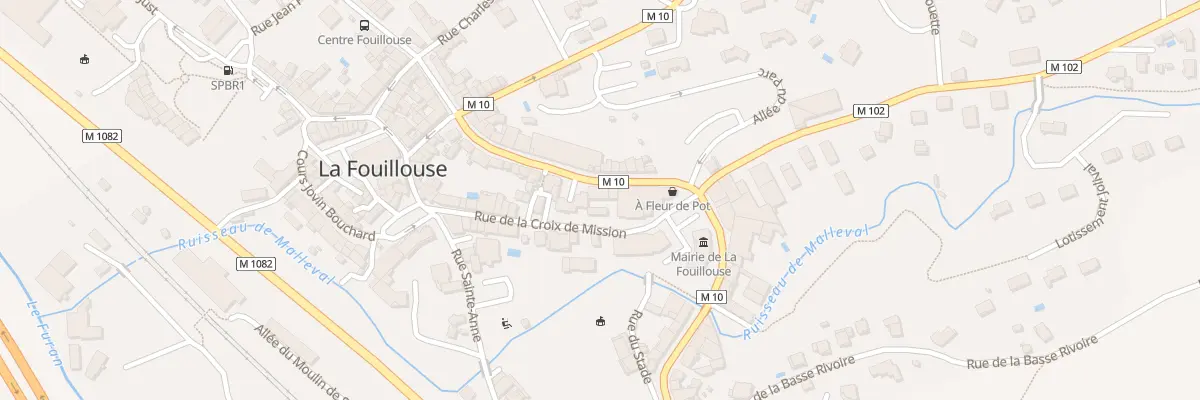 Plan du 53 Rue de la Libération à La Fouillouse