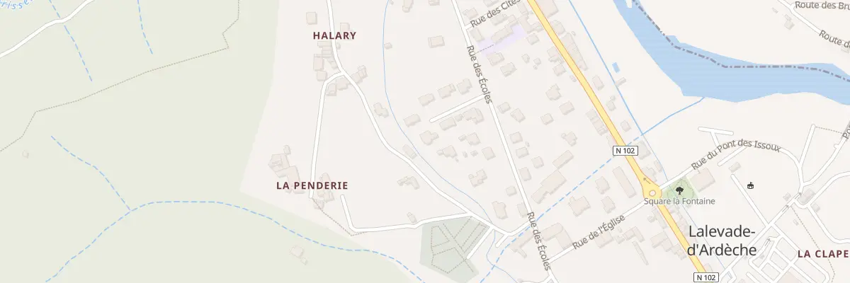 Plan du 75 Imp des Adreyts à Lalevade-d’Ardèche
