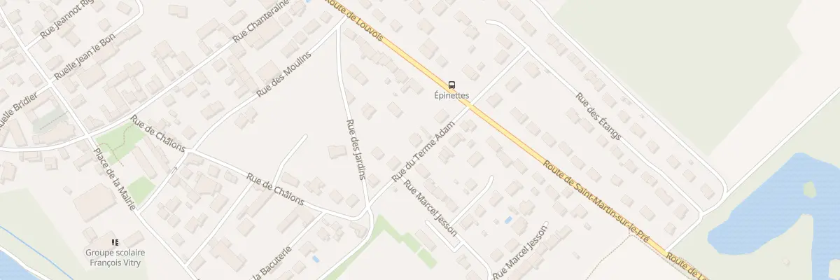 Plan du 5 Rue du Terme Adam à Recy