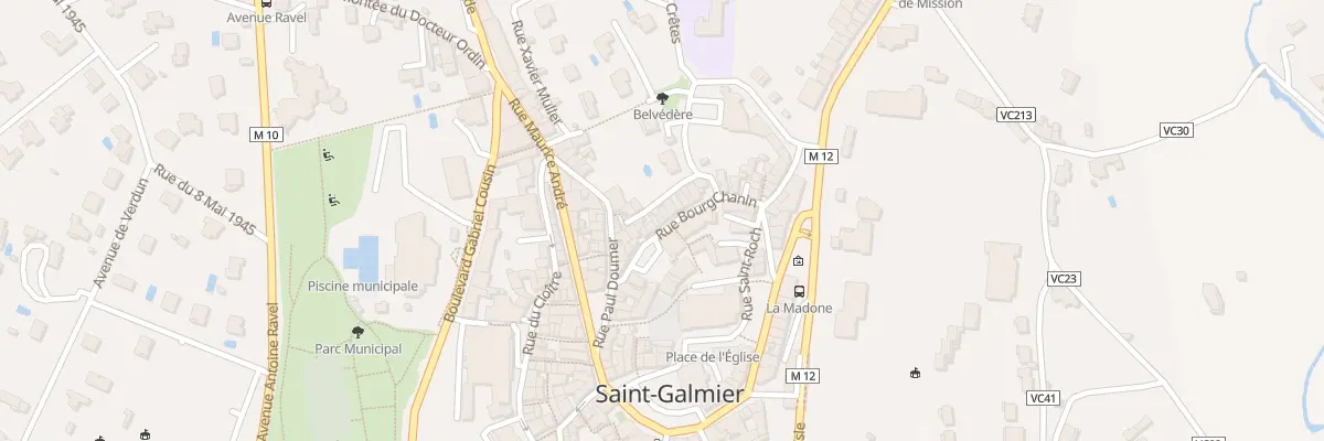 Plan du 15 Rue Bourgchanin à Saint-Galmier