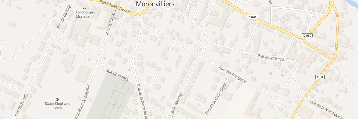 Plan du 12 Rue des Remparts à Pontfaverger-Moronvilliers
