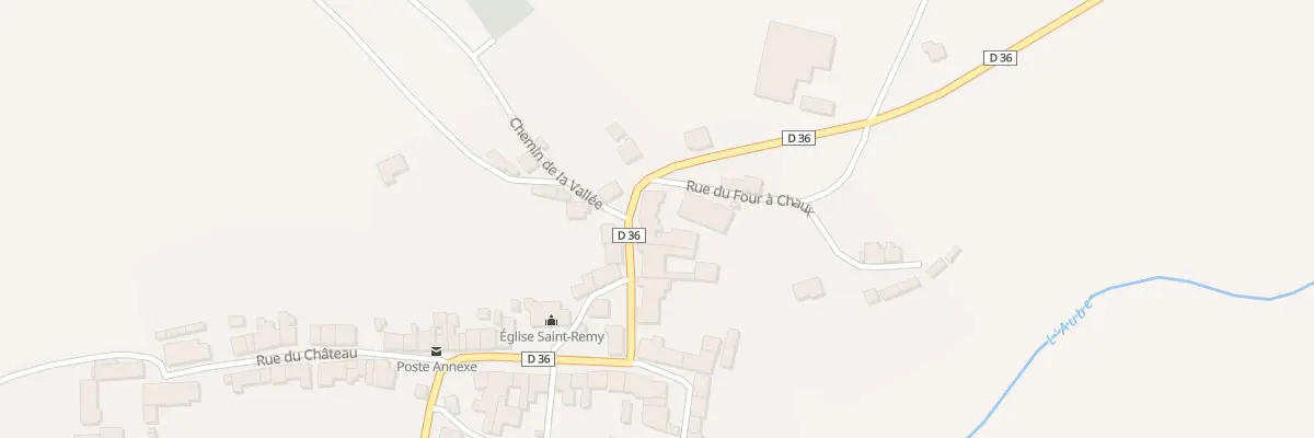Plan du 6 Rue de la Gironde à Aouste