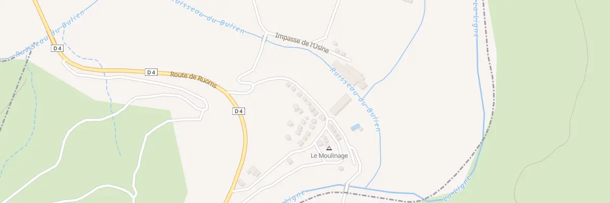 Plan du 917K Rte de Ruoms à Montréal