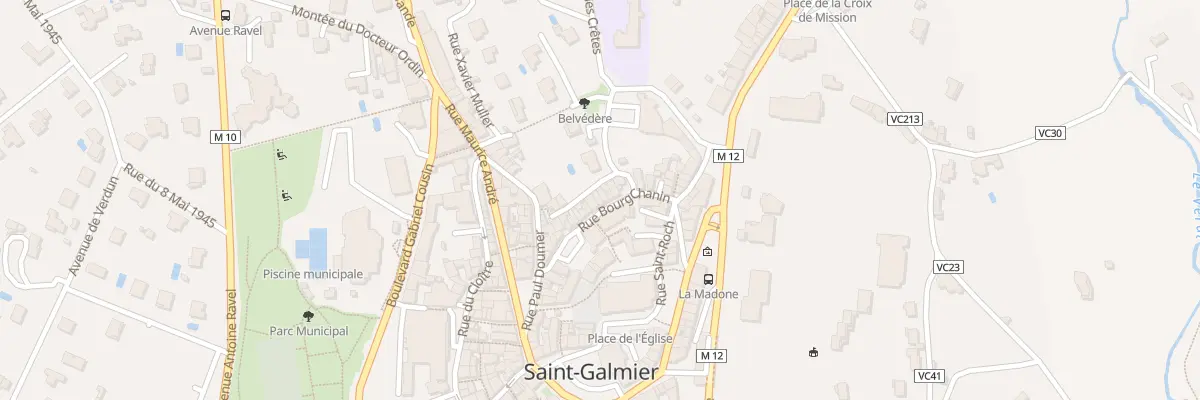 Plan du 5086 Rue Bourgchanin à Saint-Galmier