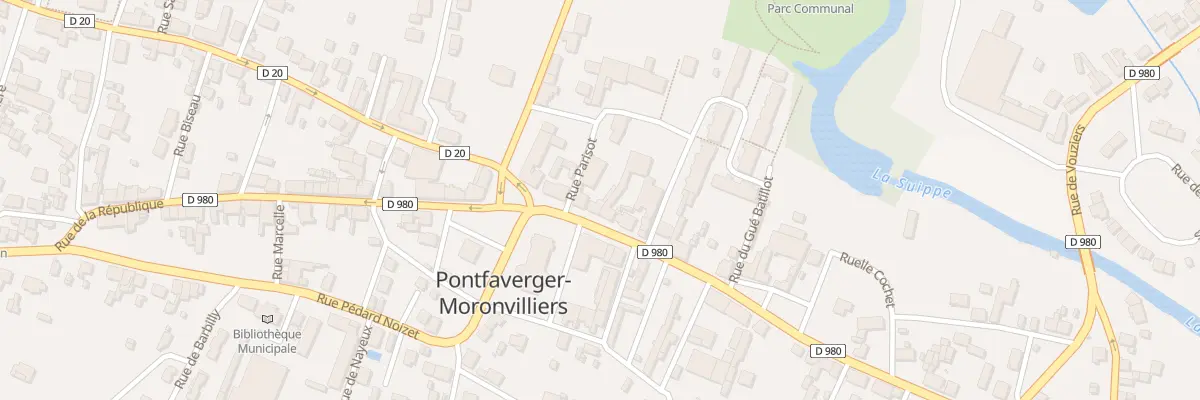 Plan du 7 Rue Saint Brice à Pontfaverger-Moronvilliers