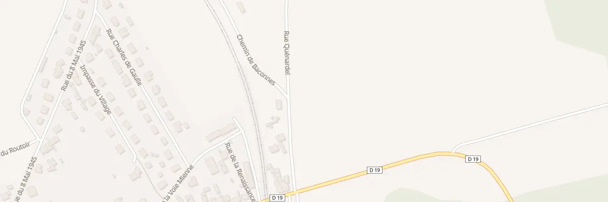 Plan du 14 Rue Quenardel à Mourmelon-le-Petit