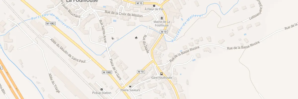 Plan du 65 Rue de la Libération à La Fouillouse