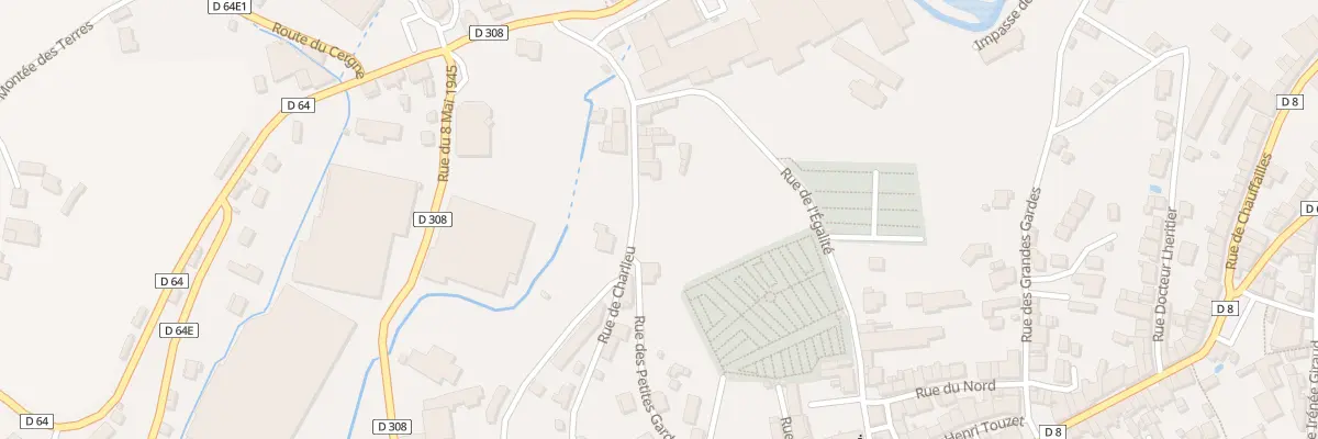 Plan du 552 Rue de Charlieu à Cours