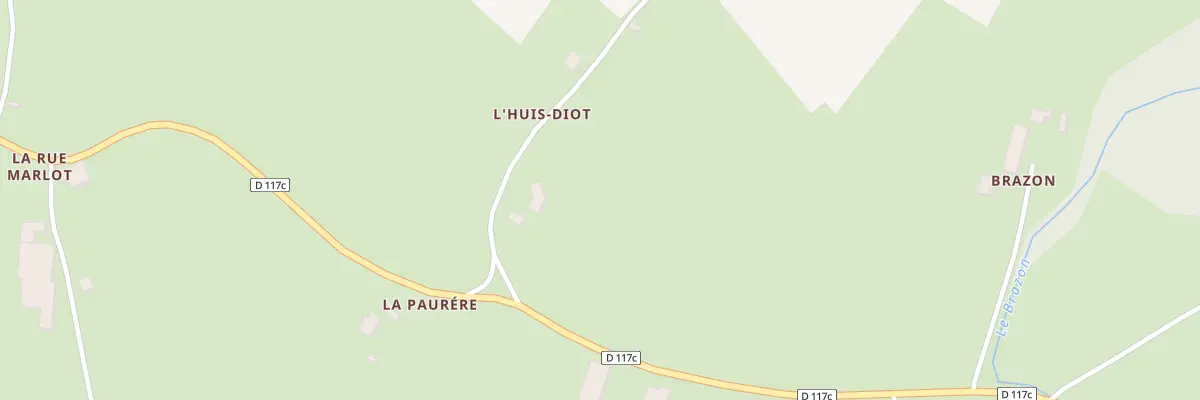 Plan du 5229 Le Vernois à Thoisy-la-Berchère