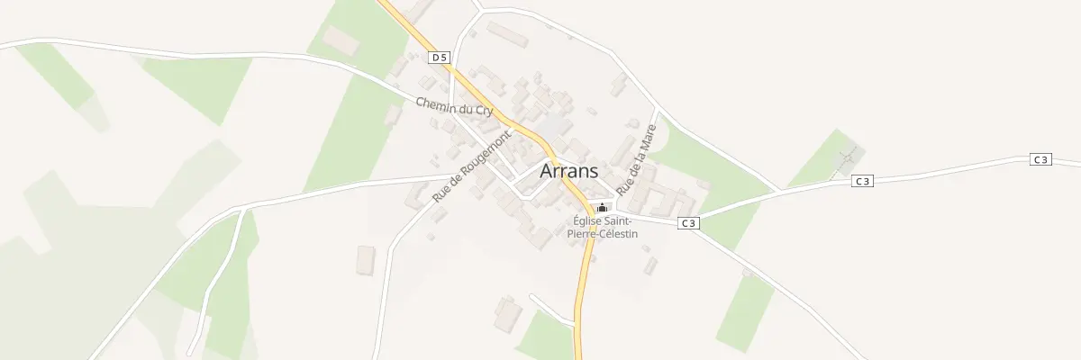 Plan du 2 Rue des Lampions à Arrans