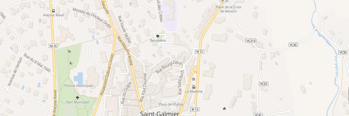 Plan du 31 Rue Bourgchanin à Saint-Galmier