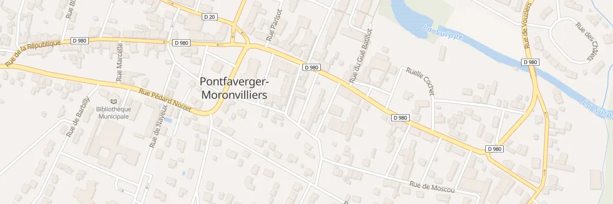 Plan du 12 Rue Saint Brice à Pontfaverger-Moronvilliers