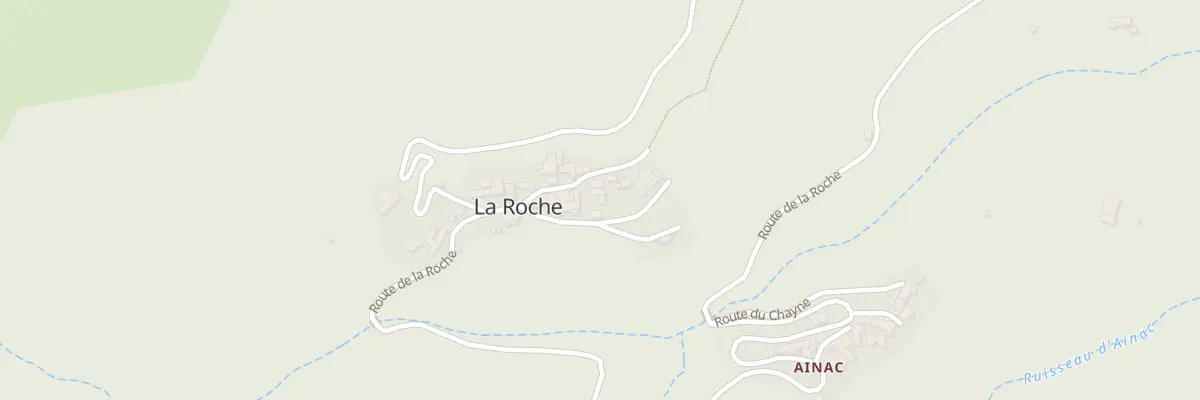 Plan du 5166 La Roche à Juvinas