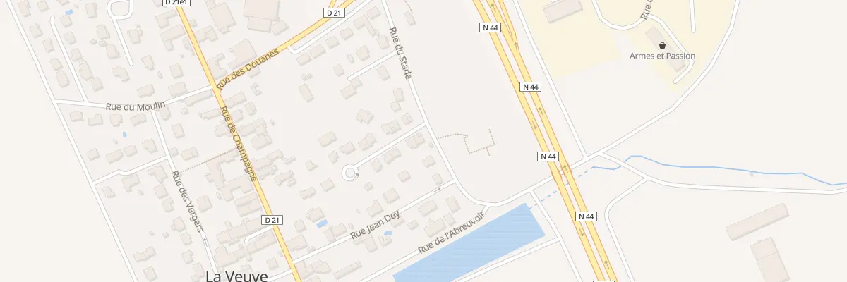 Plan du 1 Rue Résidence du Stade à La Veuve