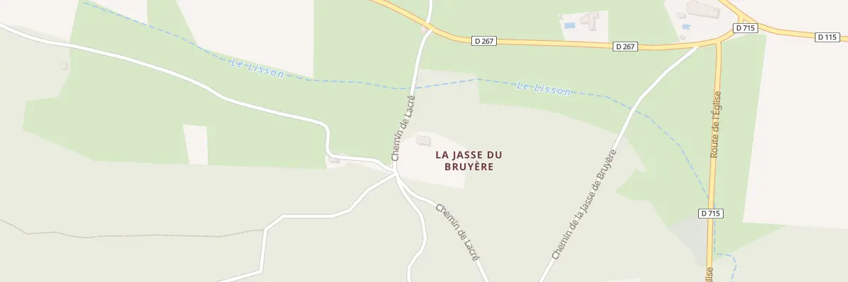 Plan du 5285 Che de Lacré à Aigaliers