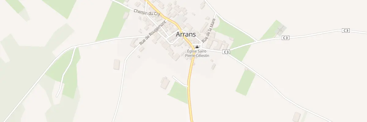 Plan du 3 Gr Grande Rue à Arrans