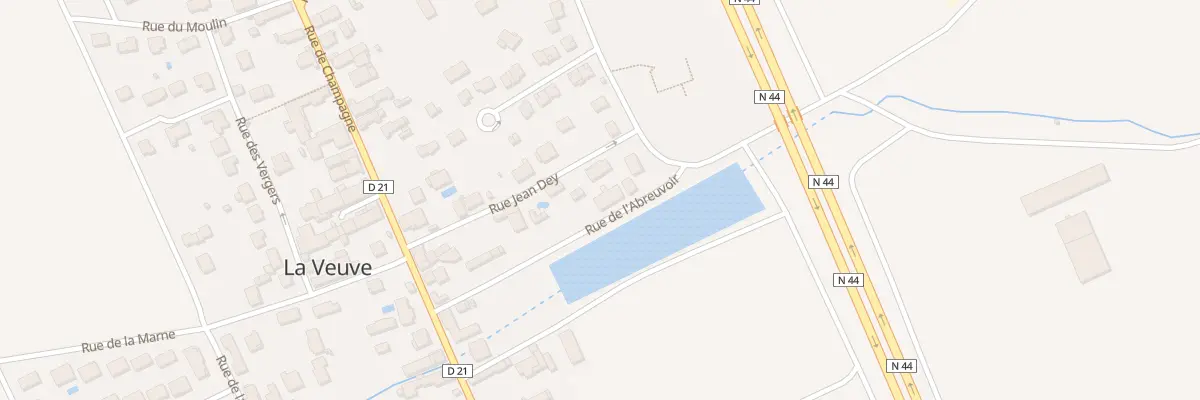 Plan du 7 Rue de l’Abreuvoir à La Veuve