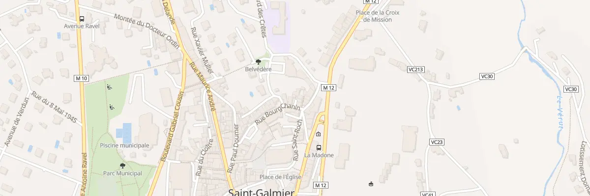Plan du 37 Rue Bourgchanin à Saint-Galmier