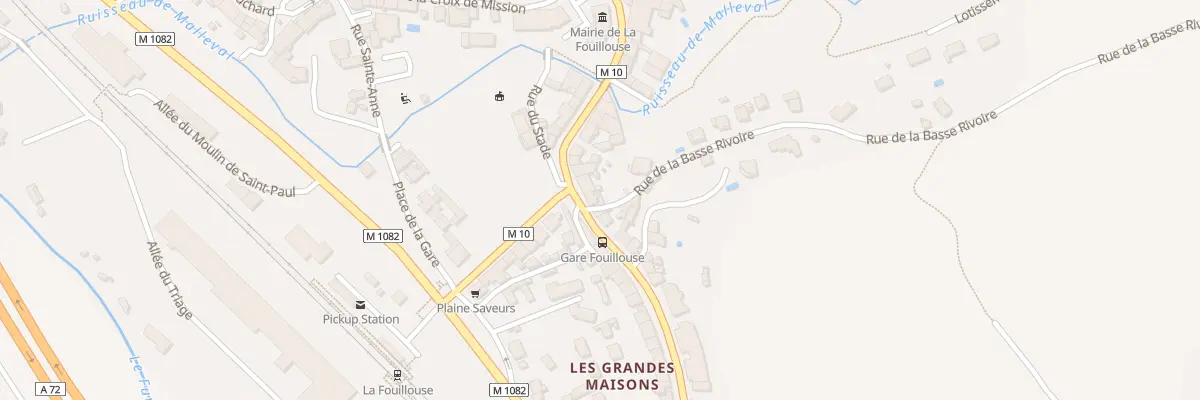 Plan du 74 Rue de la Libération à La Fouillouse