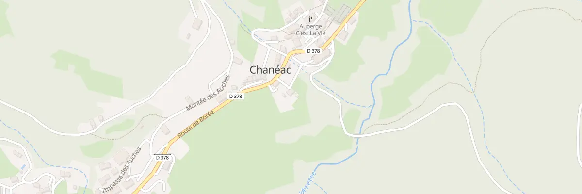 Plan du 30 Che de l’Ecole à Chanéac