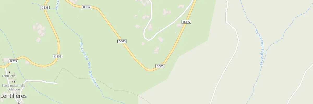 Plan du 5138 Jollivet à Lentillères