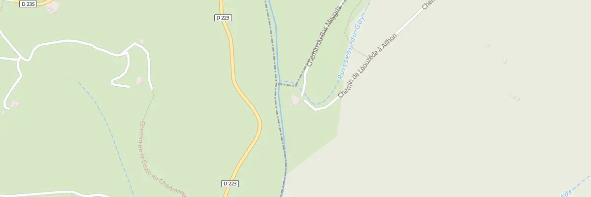 Plan du 5113 Leouzede à Ailhon