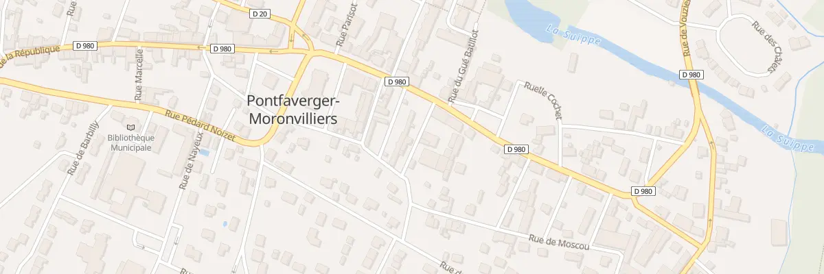 Plan du 26 Rue Saint Brice à Pontfaverger-Moronvilliers