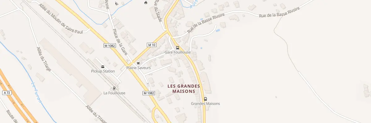 Plan du 7 Rue des Grandes Maisons à La Fouillouse