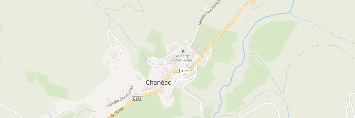Plan du 35 Pl du Village à Chanéac