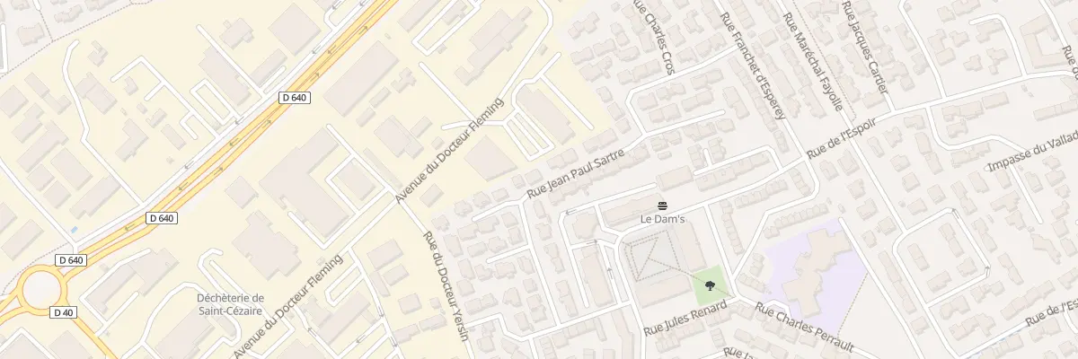 Plan du 139 Rue Jean Paul Sartre à Nîmes