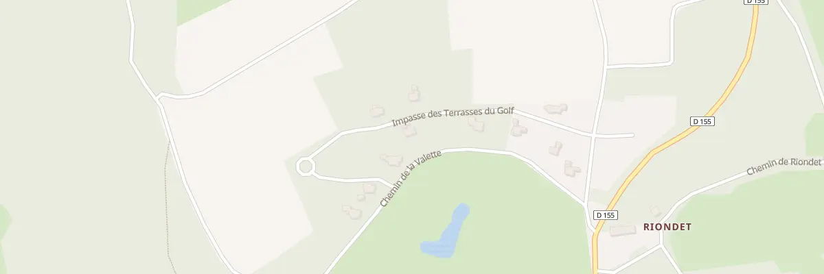 Plan du 215 Imp des Terrasses du Golf au Chambon-sur-Lignon
