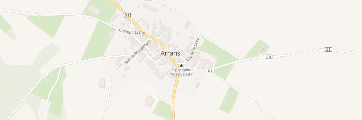 Plan du 4 Gr Grande Rue à Arrans