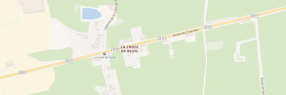 Plan du 1195 Rte de Charolles à Vendenesse-lès-Charolles