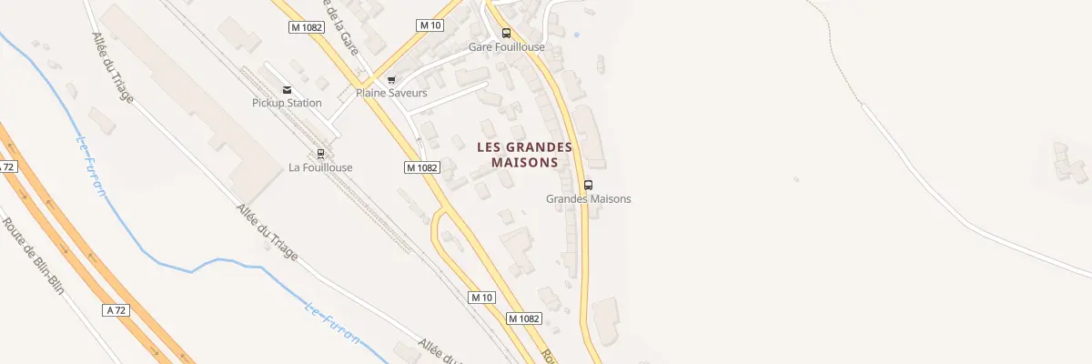 Plan du 23 Rue des Grandes Maisons à La Fouillouse