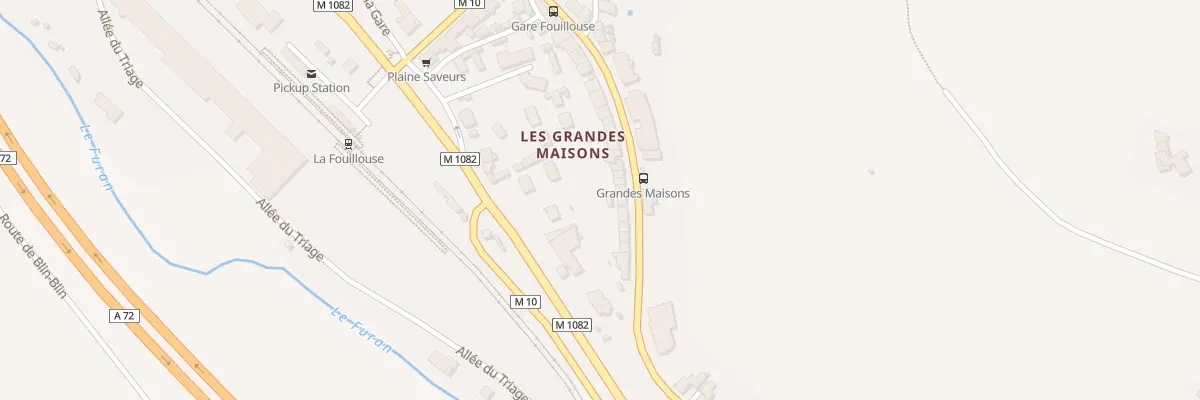Plan du 29 Rue des Grandes Maisons à La Fouillouse
