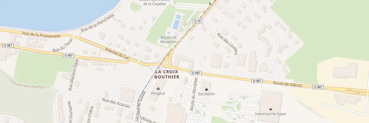 Plan du 1 Rte de Mâcon à Varennes-sous-Dun