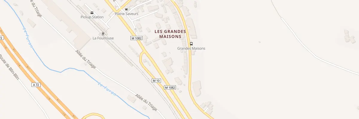 Plan du 33 Rue des Grandes Maisons à La Fouillouse