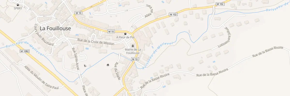 Plan du 56T Rue de la Libération à La Fouillouse