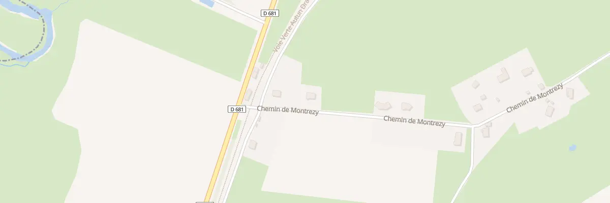 Plan du 3 Che de Montrezy à Dracy-Saint-Loup