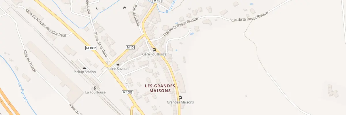 Plan du 14 Rue des Grandes Maisons à La Fouillouse
