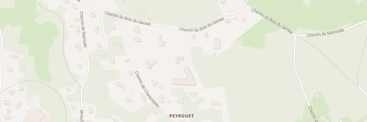 Plan du 14B Che du Bois du Genest au Chambon-sur-Lignon